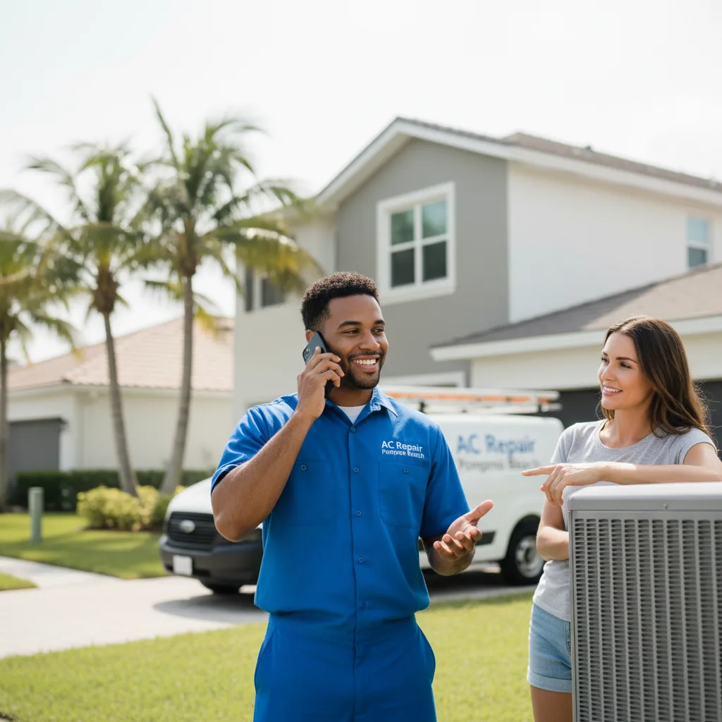 AC Repair Pompano Beach customer support in Saint Stephens Church